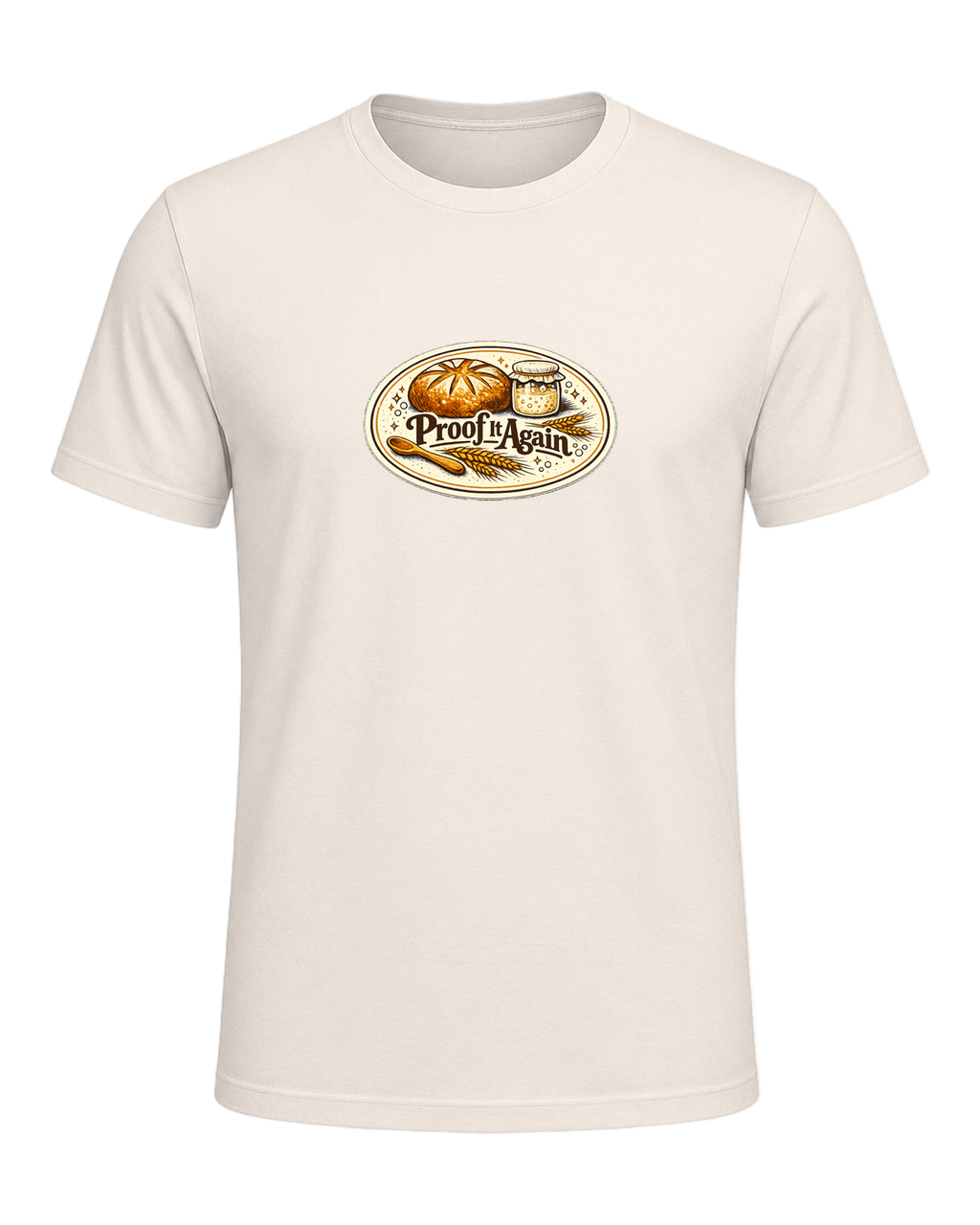 Proof It Again Tee — Natural