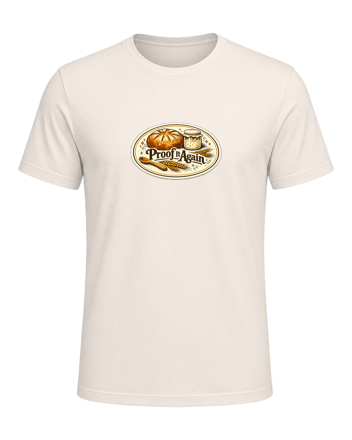 Proof It Again Tee — Natural