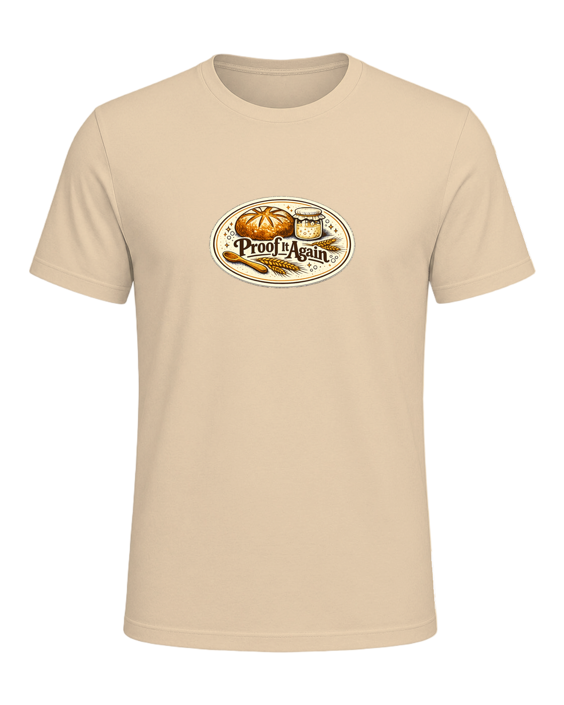 Proof It Again Tee — Soft Cream