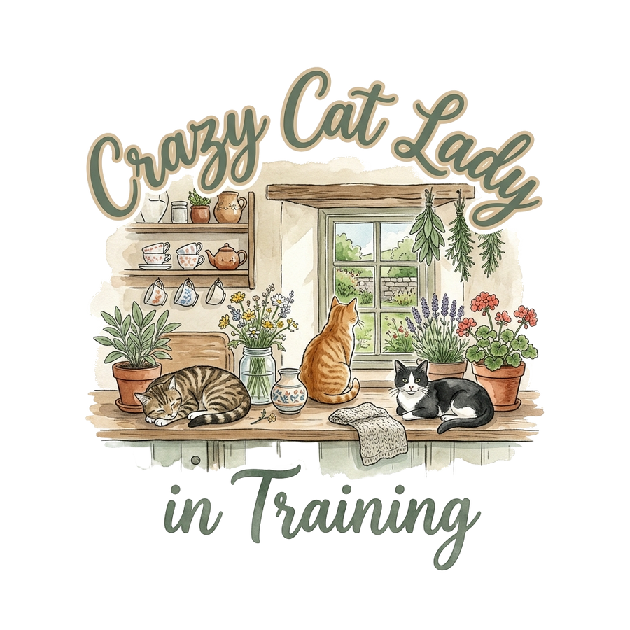 Cottagecore Cat T-Shirt — Bread, Cats and Soft Light