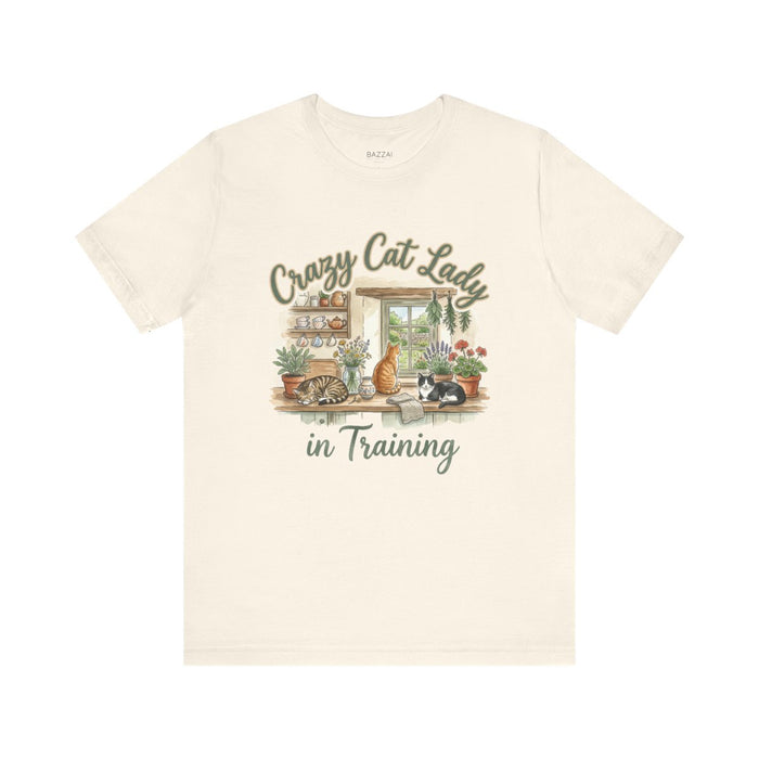 Cottagecore Cat T-Shirt — Bread, Cats and Soft Light