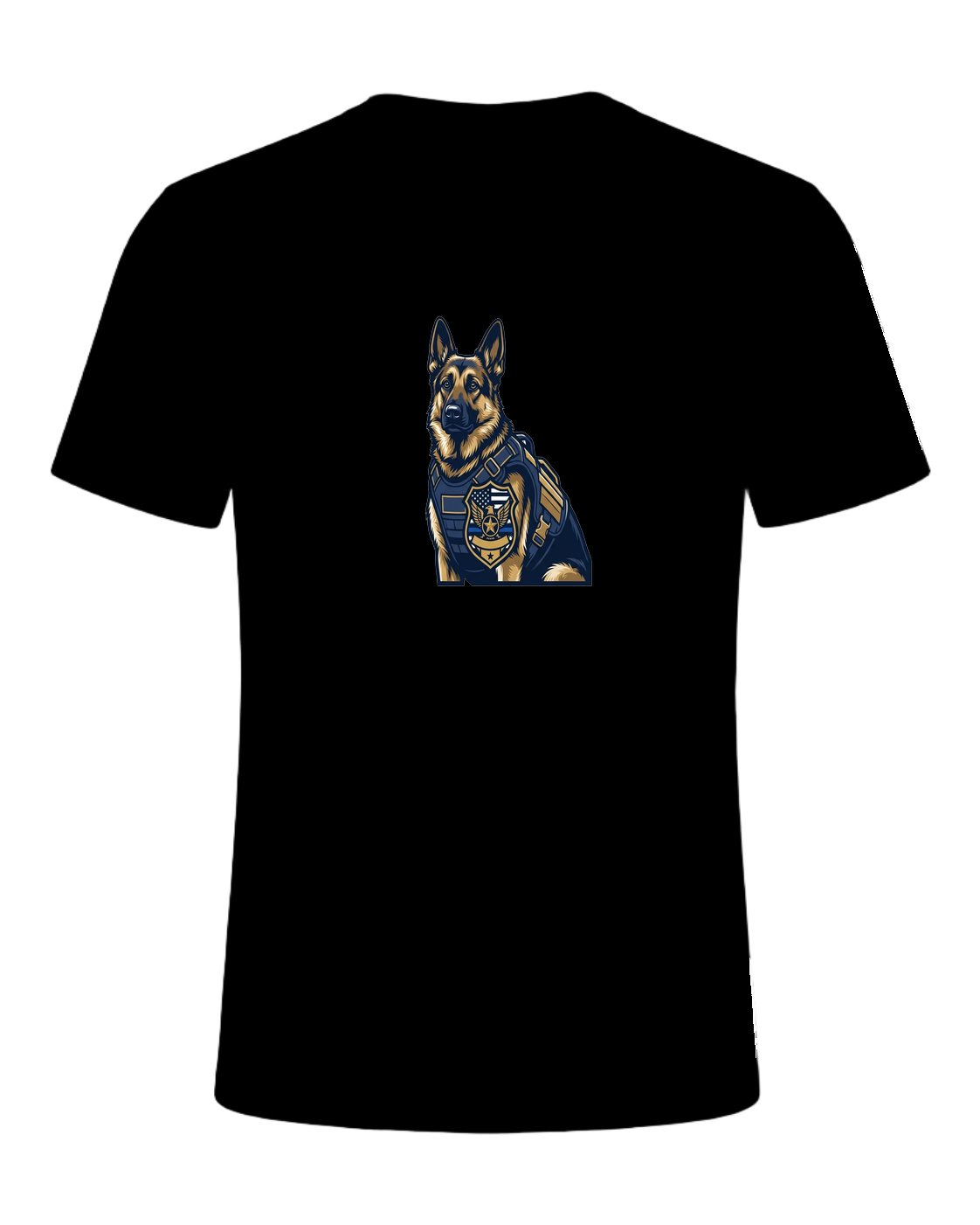 German Shepherd K9 Officer — Black