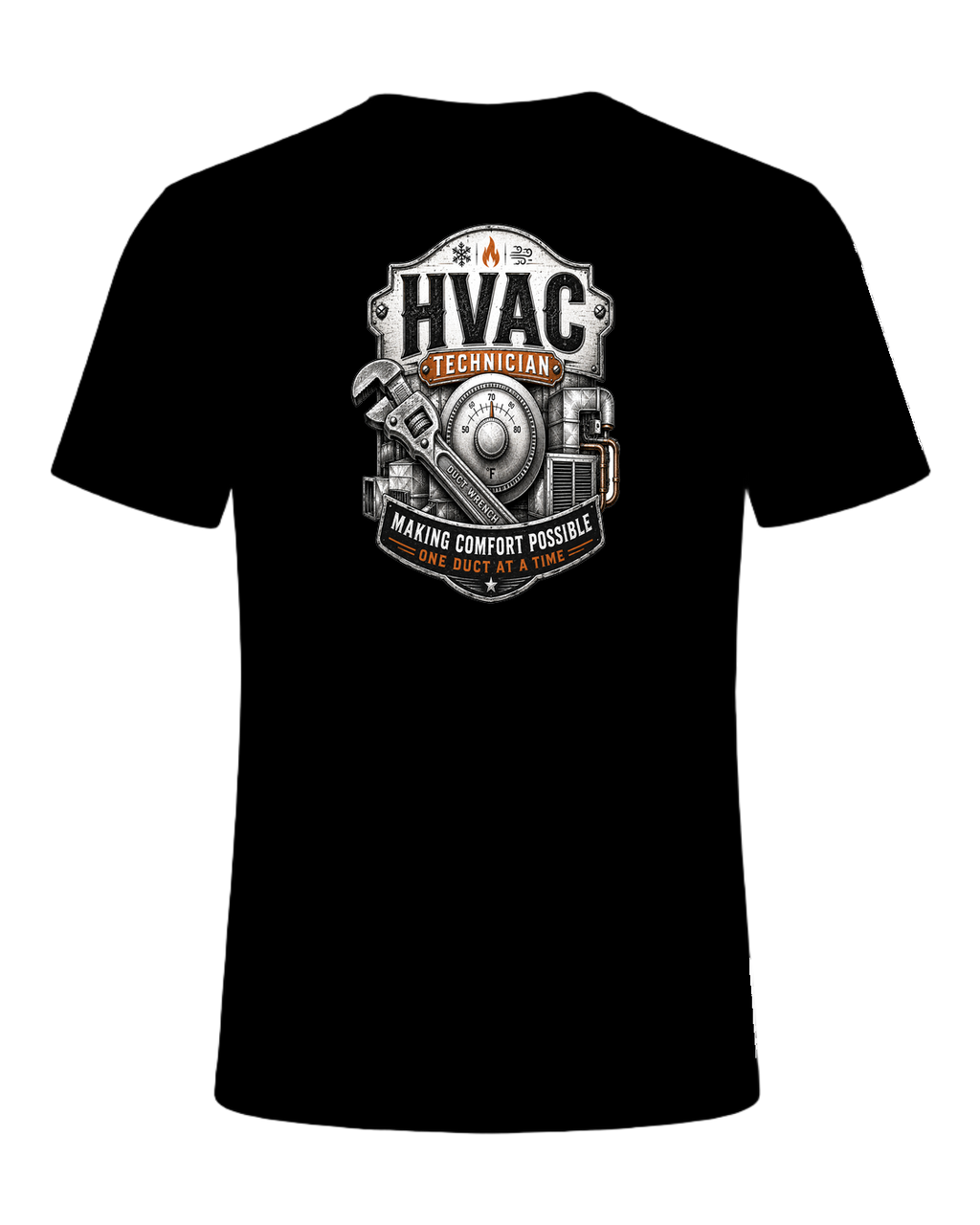 HVAC Technician — Black