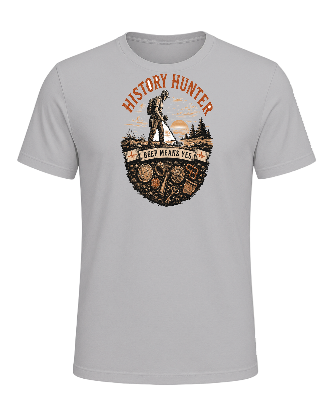 Metal Detecting — Athletic Heather