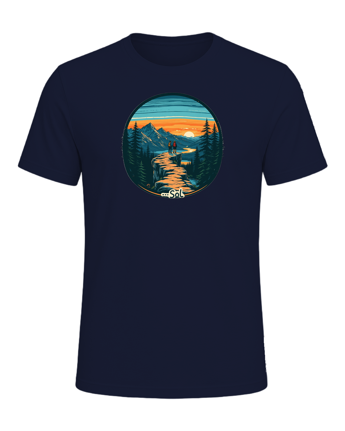 hiking — Navy