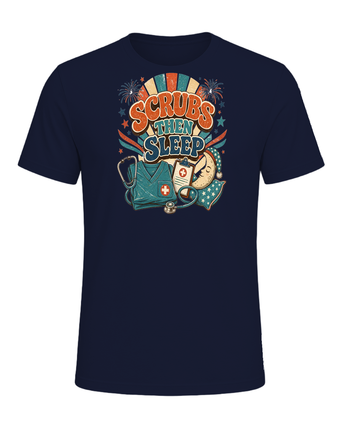 SCRUBS THEN SLEEP — Navy