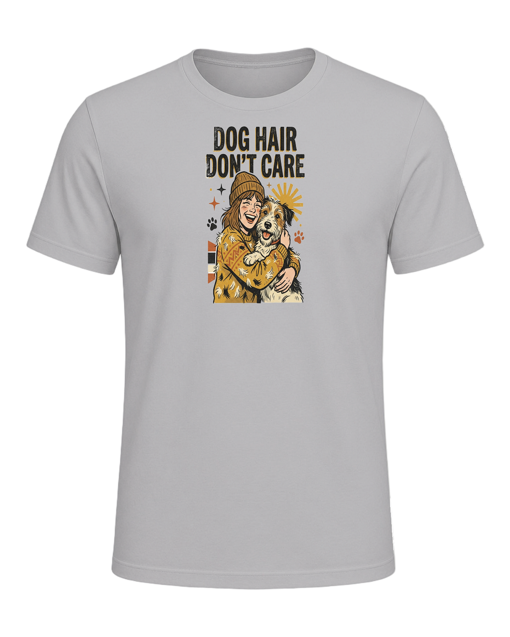 DOG HAIR DON'T CARE — Athletic Heather