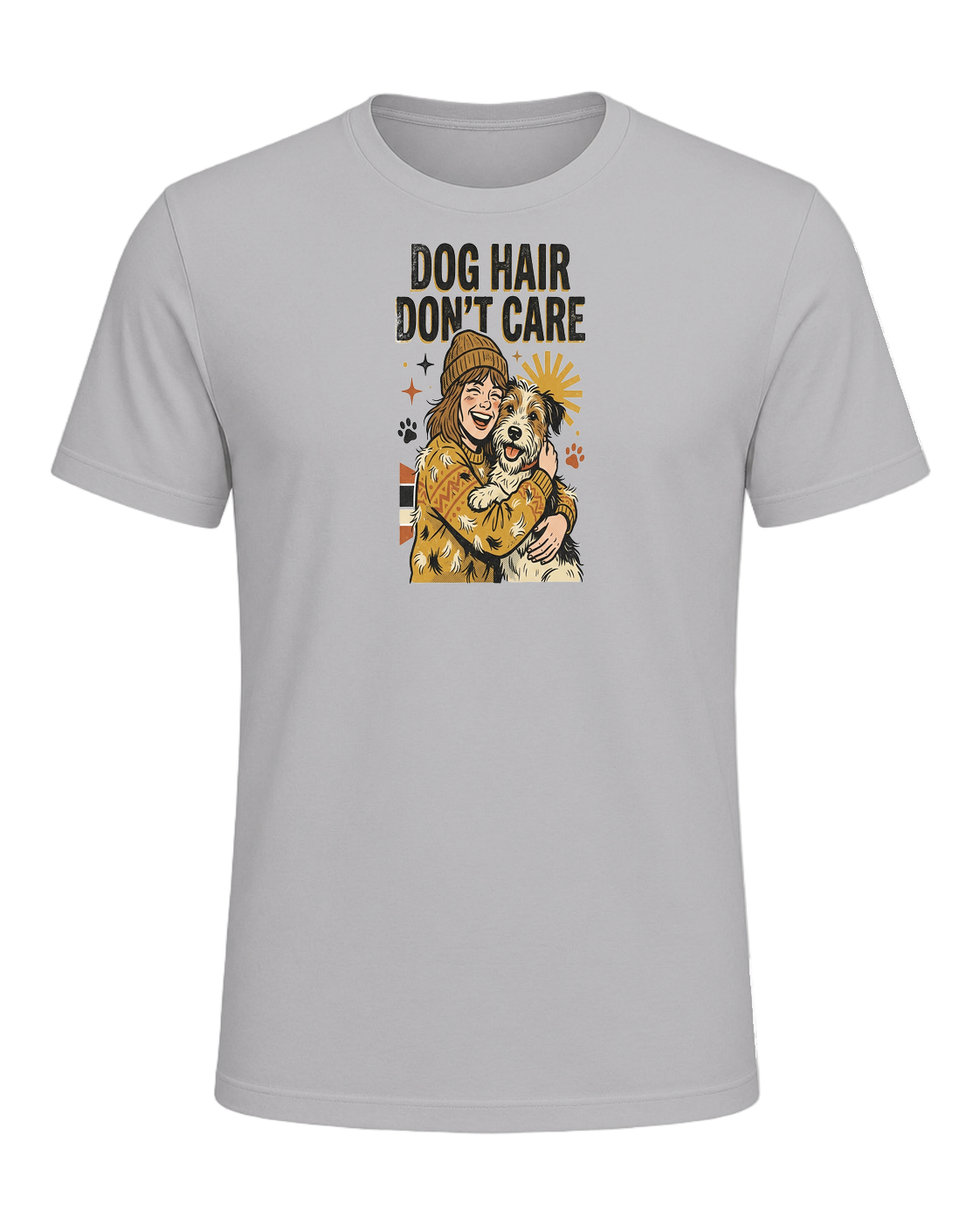 DOG HAIR DON'T CARE — Athletic Heather