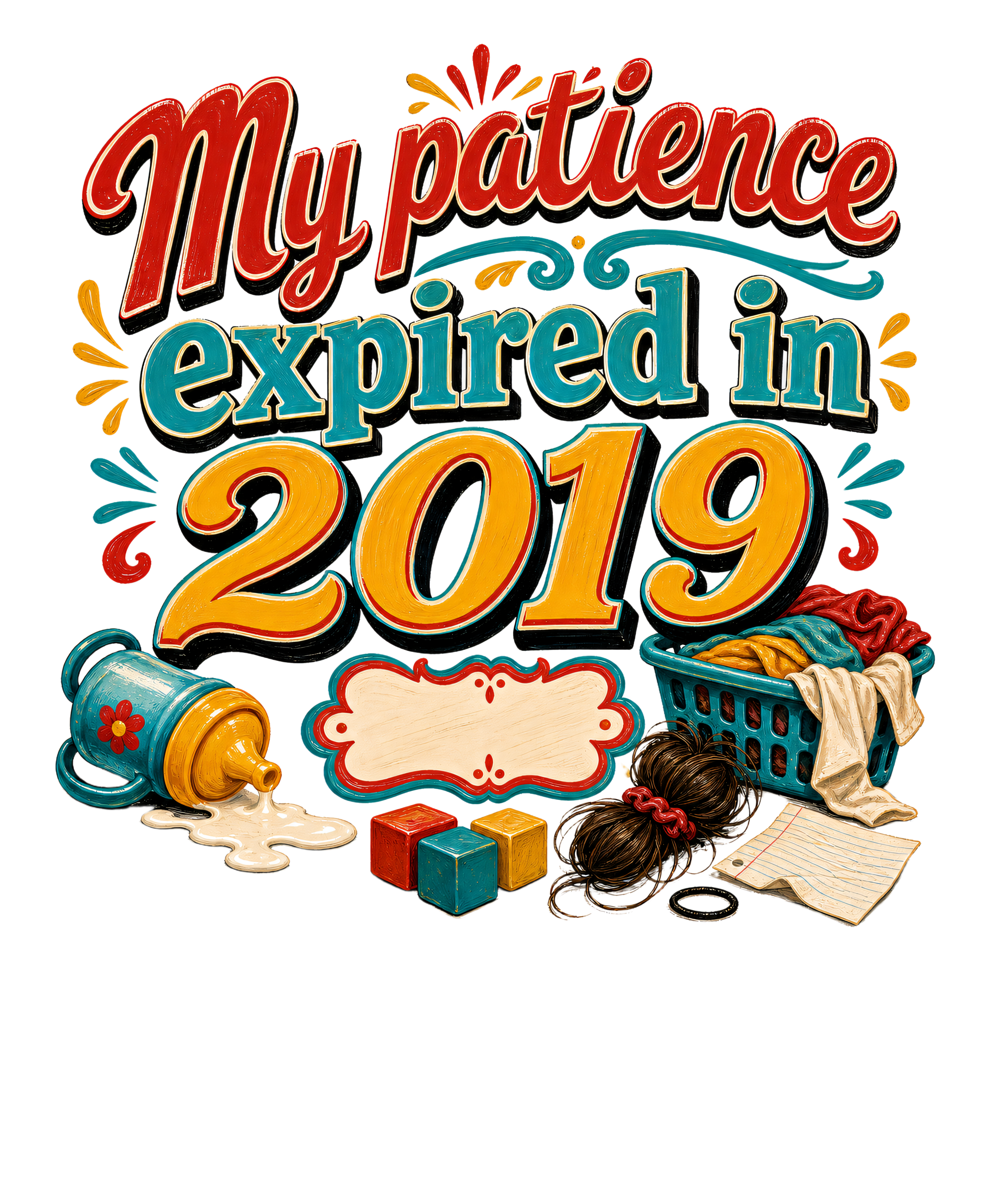 My patience expired in 2019 Hoodie