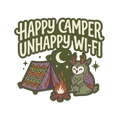 HAPPY CAMPER UNHAPPY WI-FI