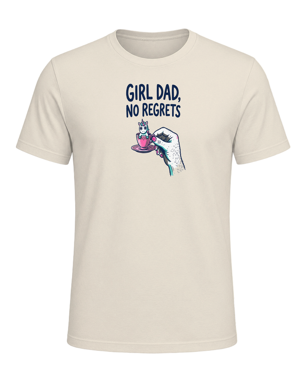 GIRL DAD, NO REGRETS — Heather Prism Natural