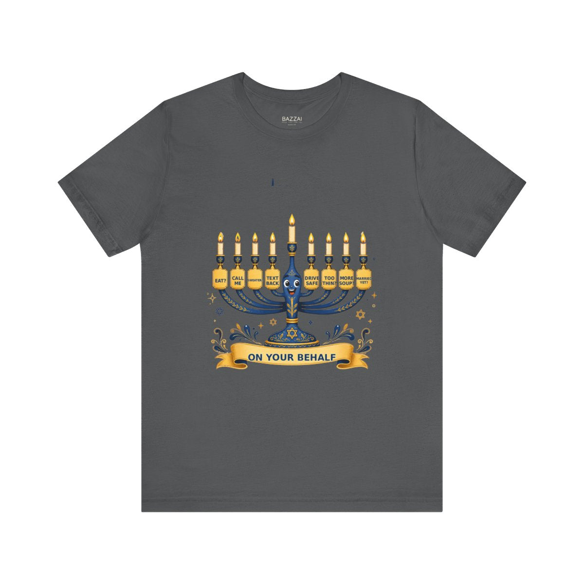 Funny Jewish T-Shirt — A Long Tradition of Complaining Well — mom chaos t-shirt design