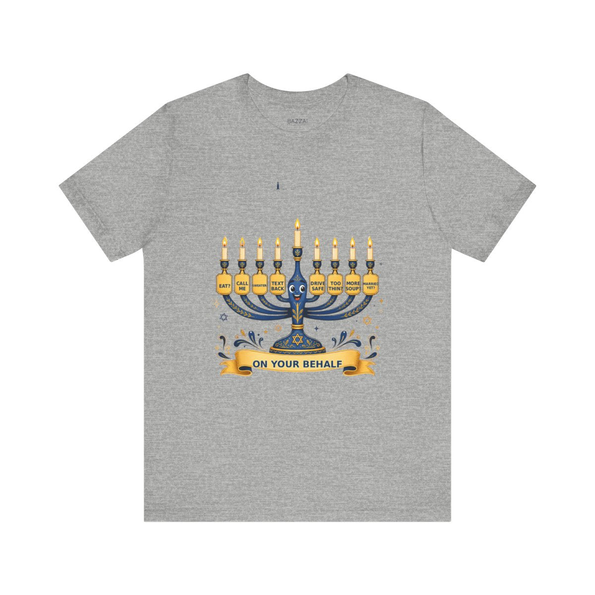 Funny Jewish T-Shirt — A Long Tradition of Complaining Well — mom chaos t-shirt design