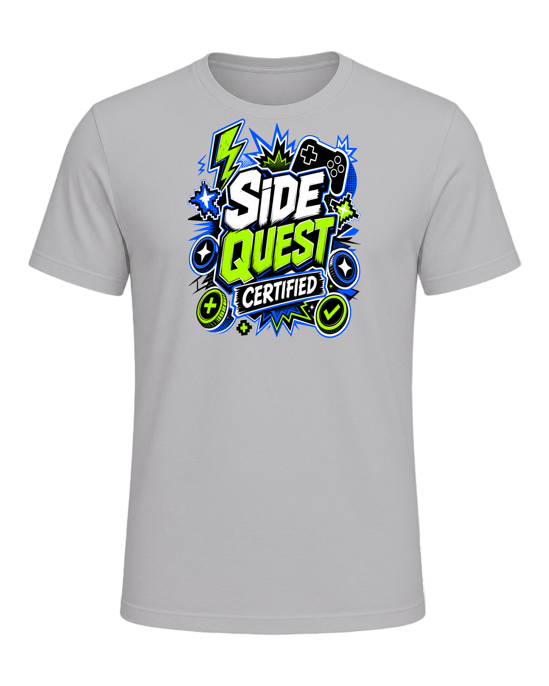 Side Quest Certified — Athletic Heather