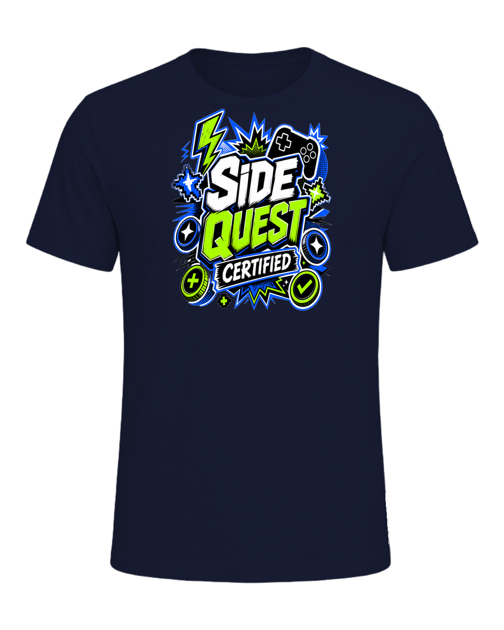 Side Quest Certified — Navy
