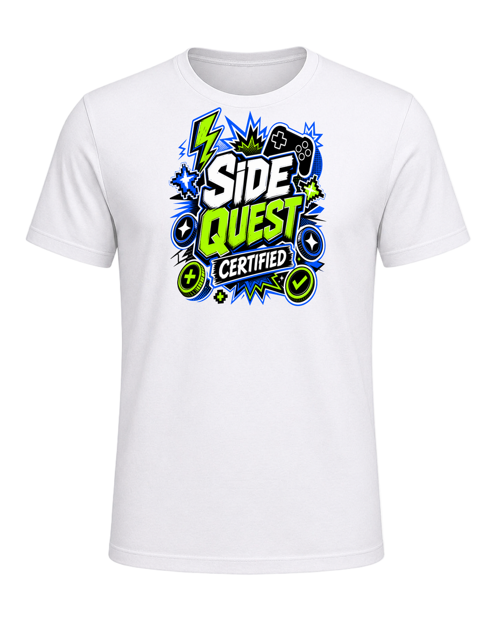 Side Quest Certified — White
