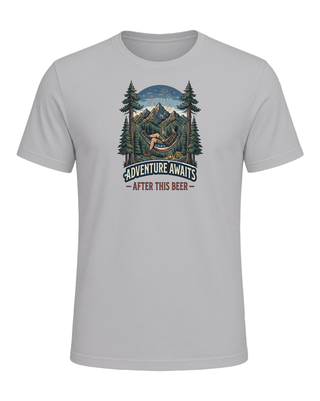 Beer + Outdoors — Athletic Heather