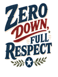 ZERO DOWN, FULL RESPECT Hoodie