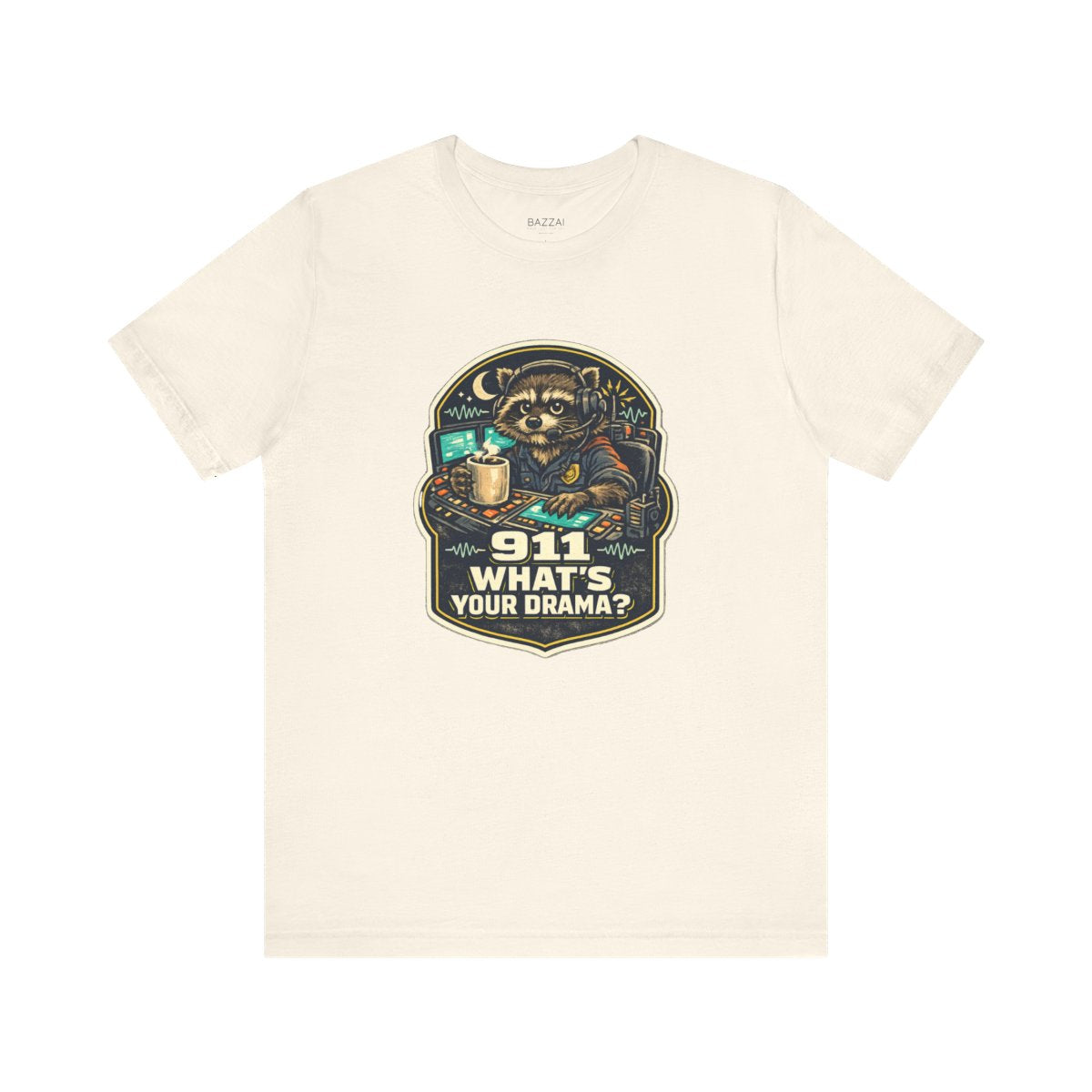 Dispatcher Humor T-Shirt — 911 What's Your Drama? — t-shirt design by Hank