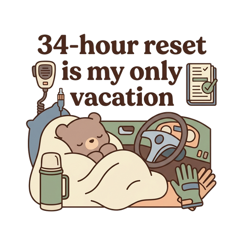 34-hour reset is my only vacation