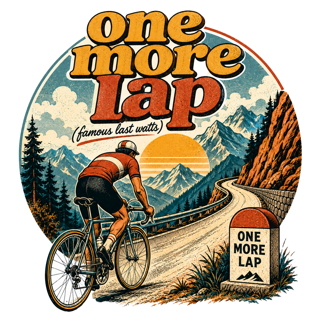one more lap (famous last watts) — White