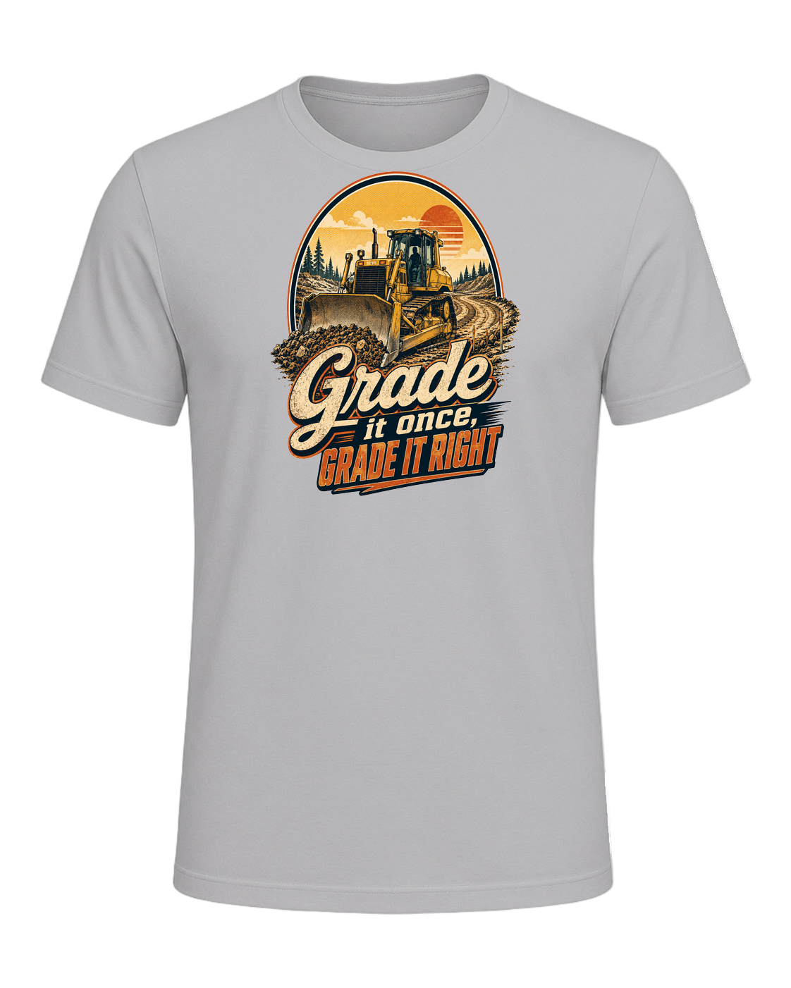 Grade it once, grade it right — Athletic Heather