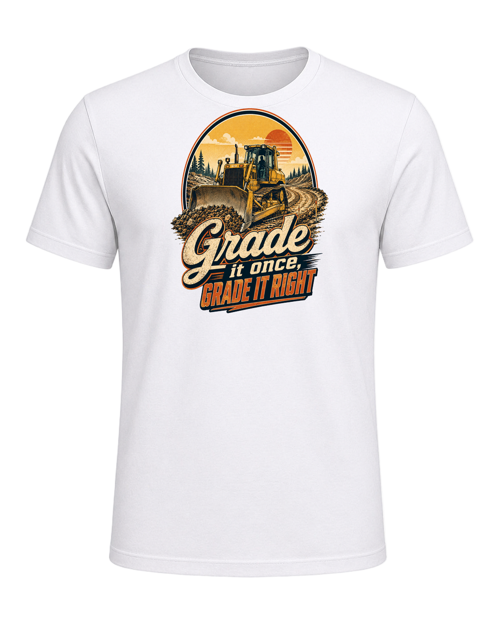 Grade it once, grade it right — White