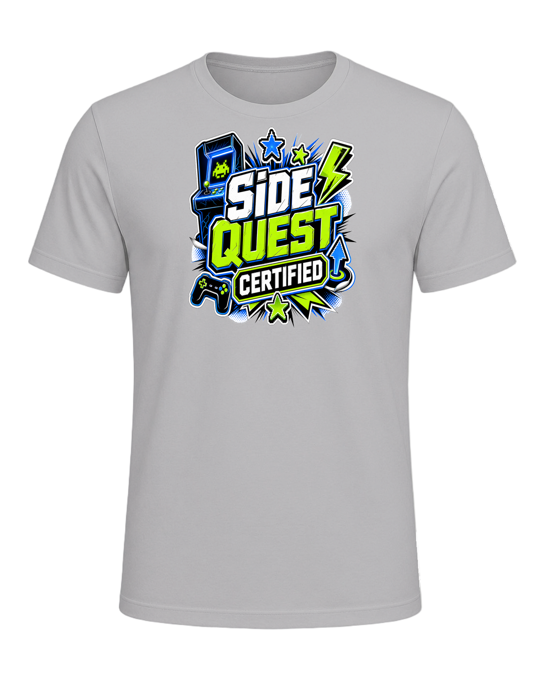 Side Quest Certified — Athletic Heather