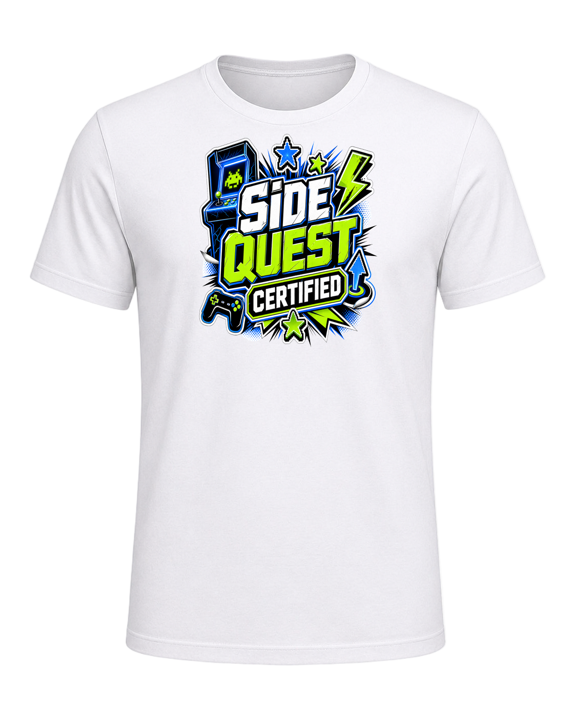 Side Quest Certified — White