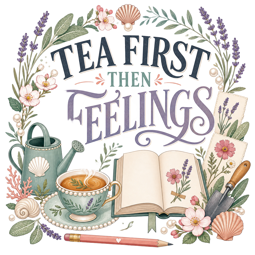 TEA FIRST THEN FEELINGS