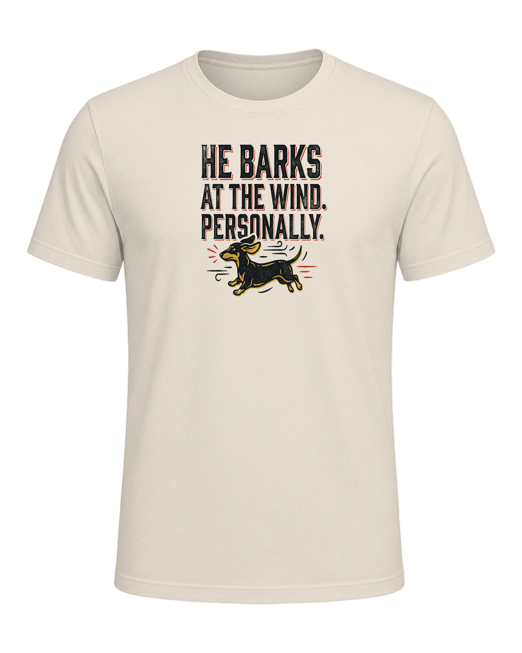 He Barks at the Wind. Personally. — Heather Prism Natural