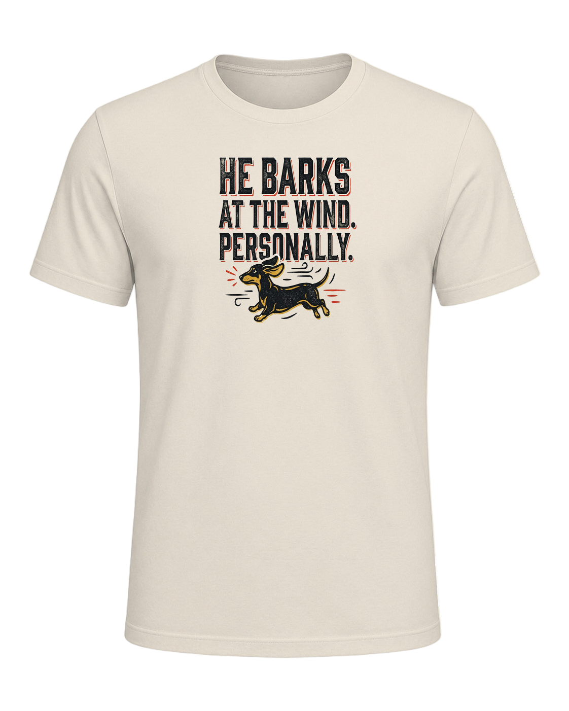 He Barks at the Wind. Personally. — Heather Prism Natural