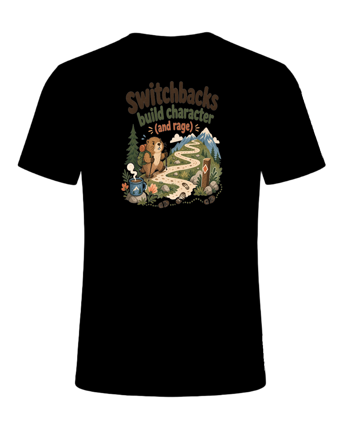switchbacks build character (and rage) — Black