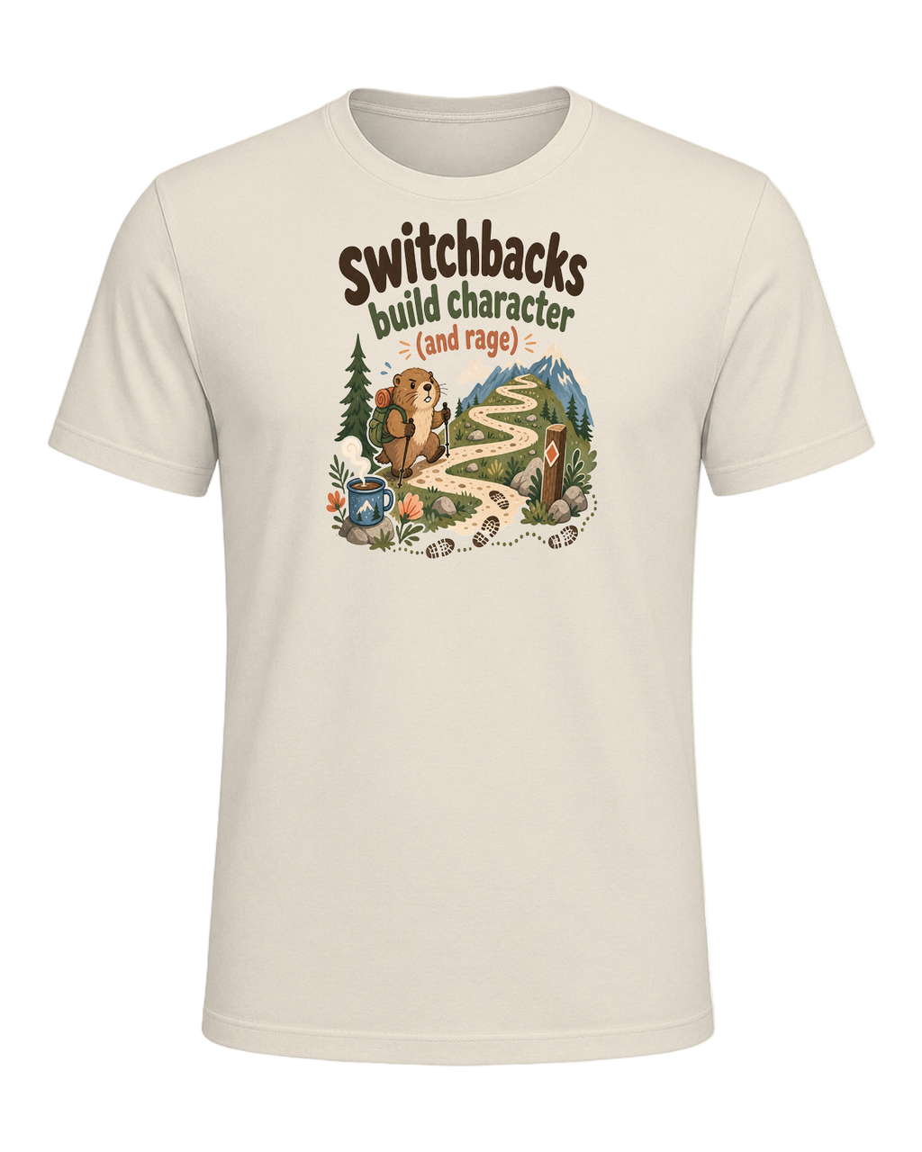 switchbacks build character (and rage) — Heather Prism Natural