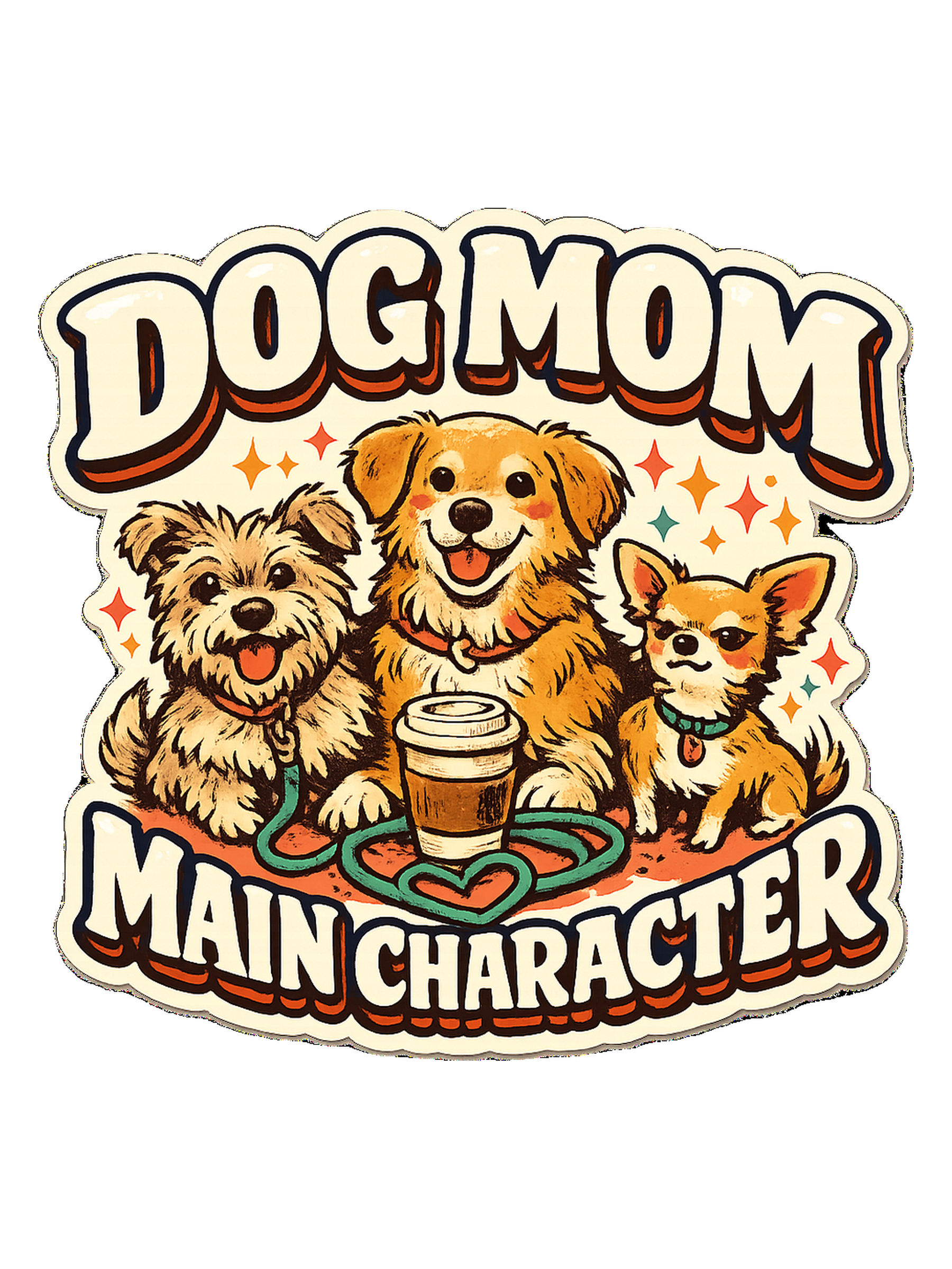 Dog Mom Main Character Tee