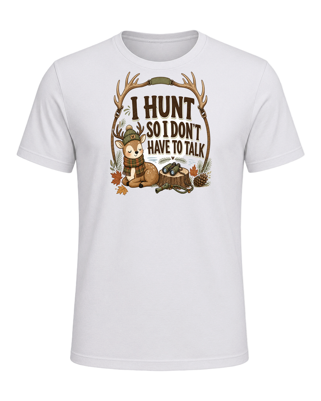 I HUNT SO I DON'T HAVE TO TALK — Ash