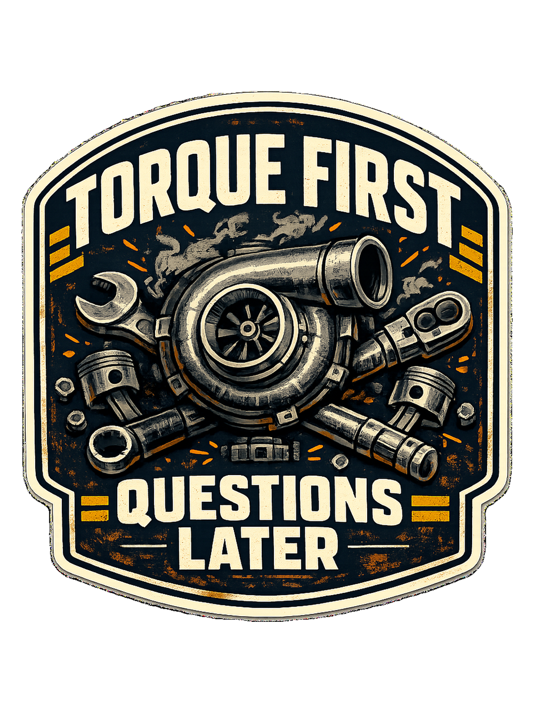Torque First Questions Later Tee
