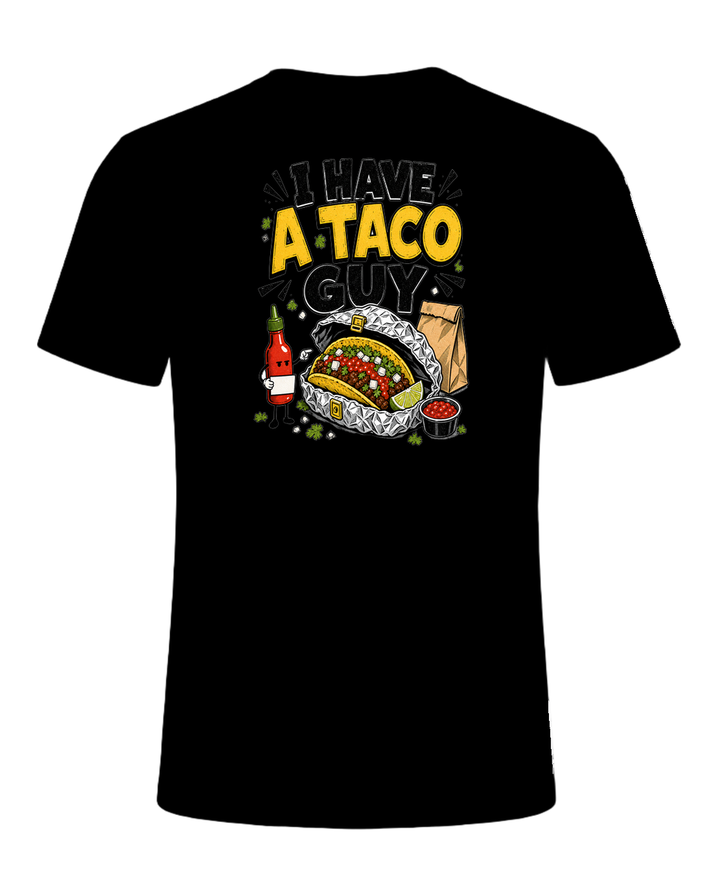 I HAVE A TACO GUY — Black