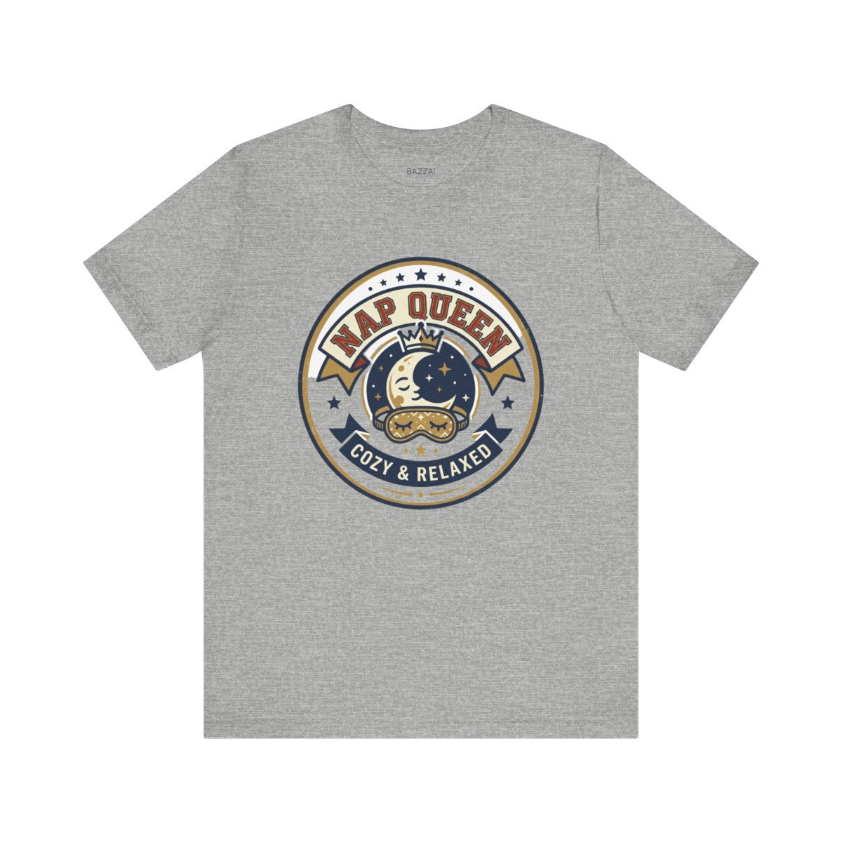 Funny Nap T-Shirt — Nap Queen — relax chill t-shirt design