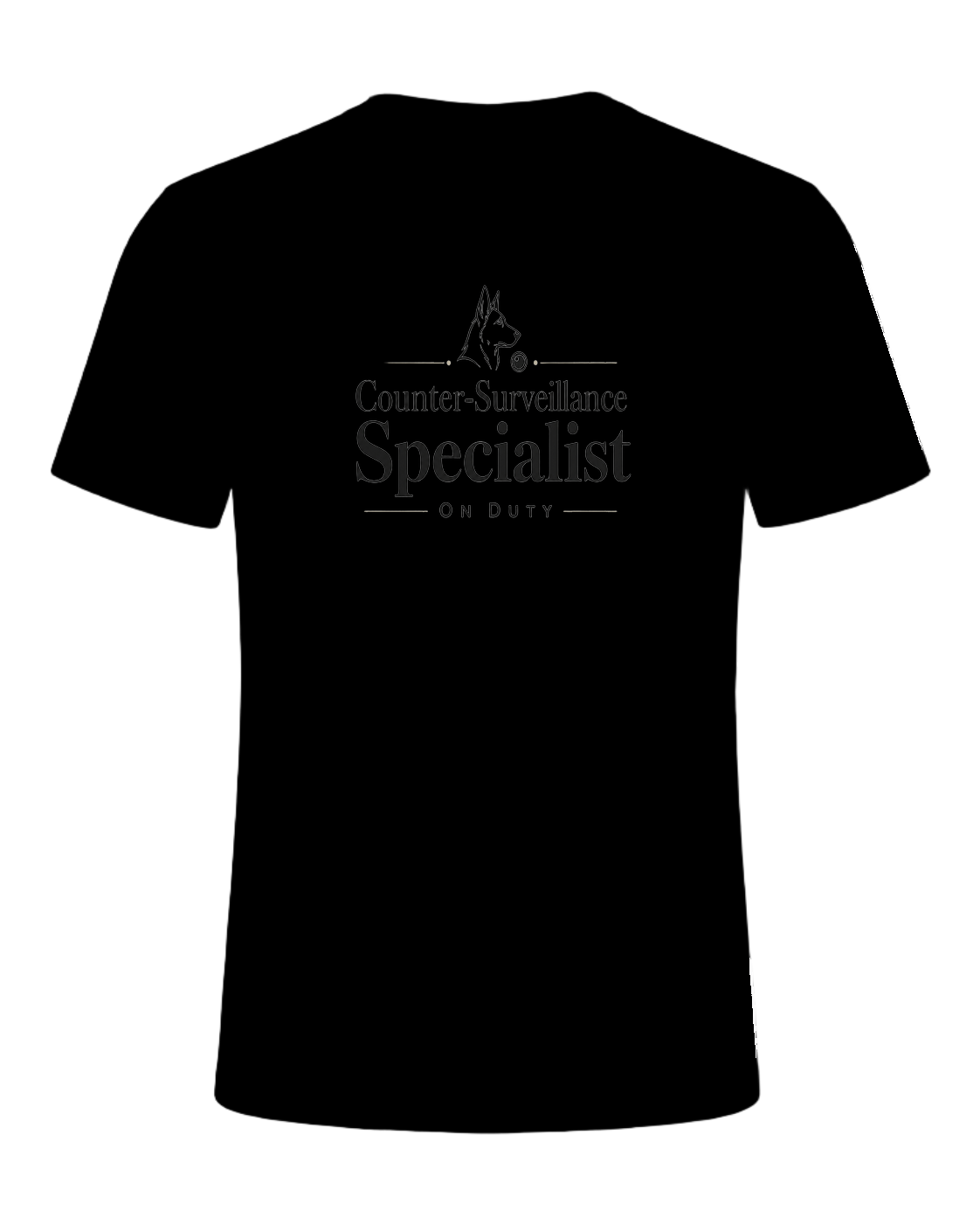 Counter-Surveillance Specialist On Duty — Black