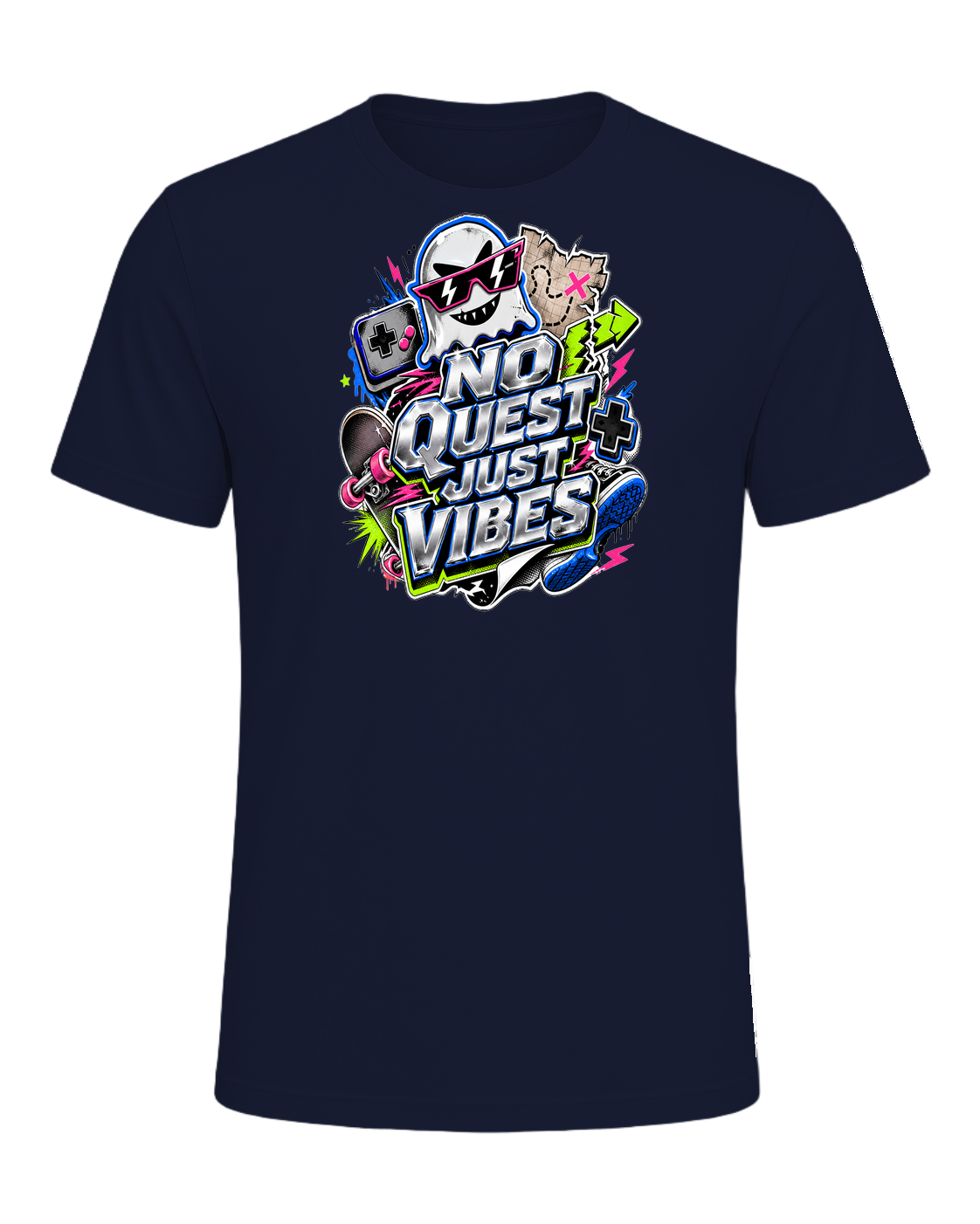 NO QUEST JUST VIBES — Navy