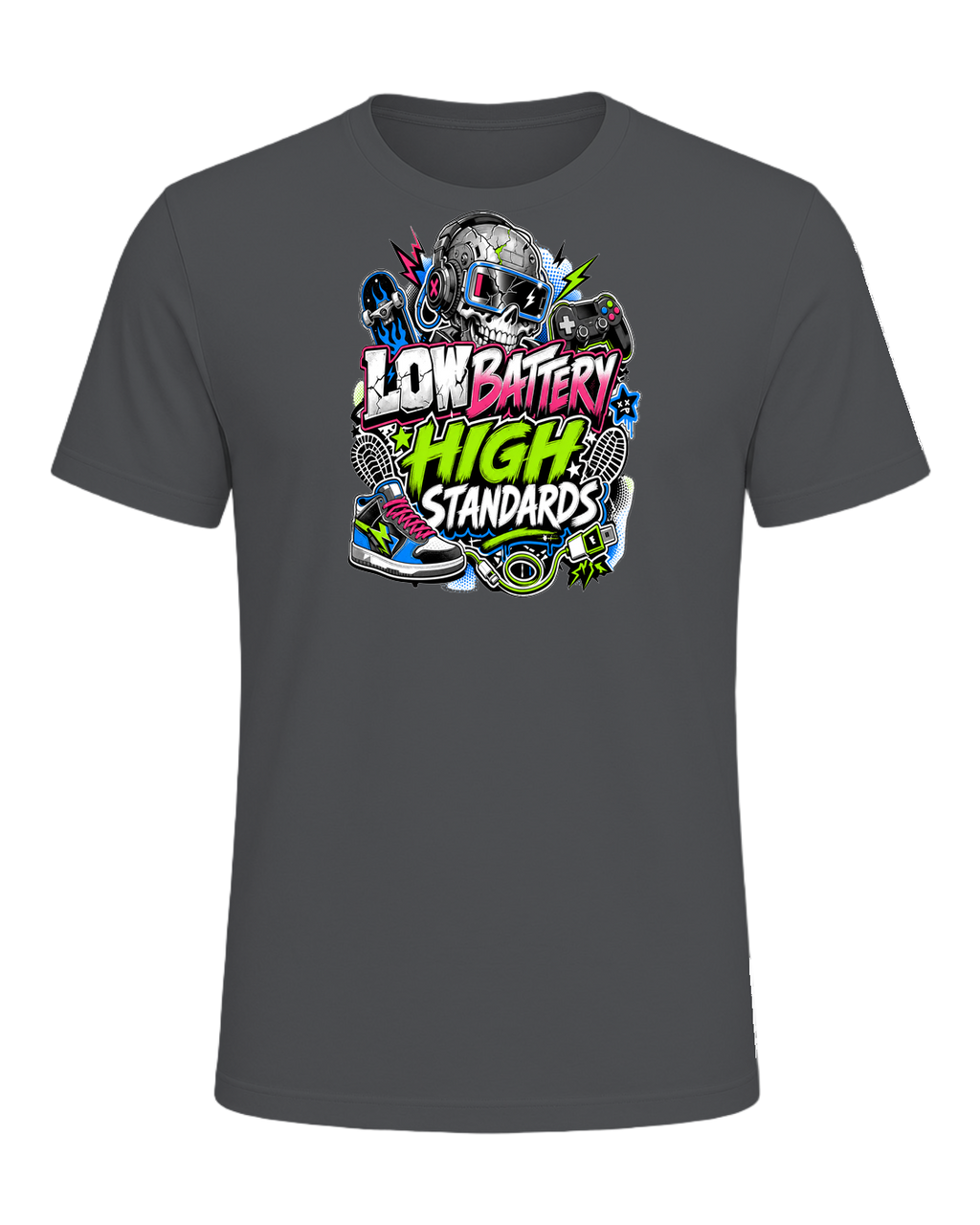LOW BATTERY HIGH STANDARDS — Asphalt