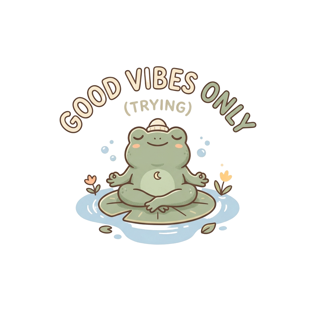GOOD VIBES ONLY (TRYING)