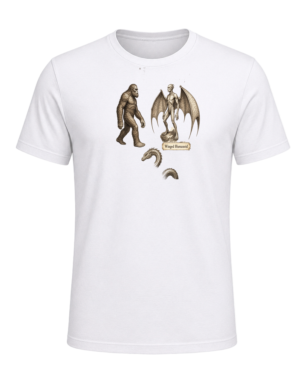 Cryptozoology Fan — White