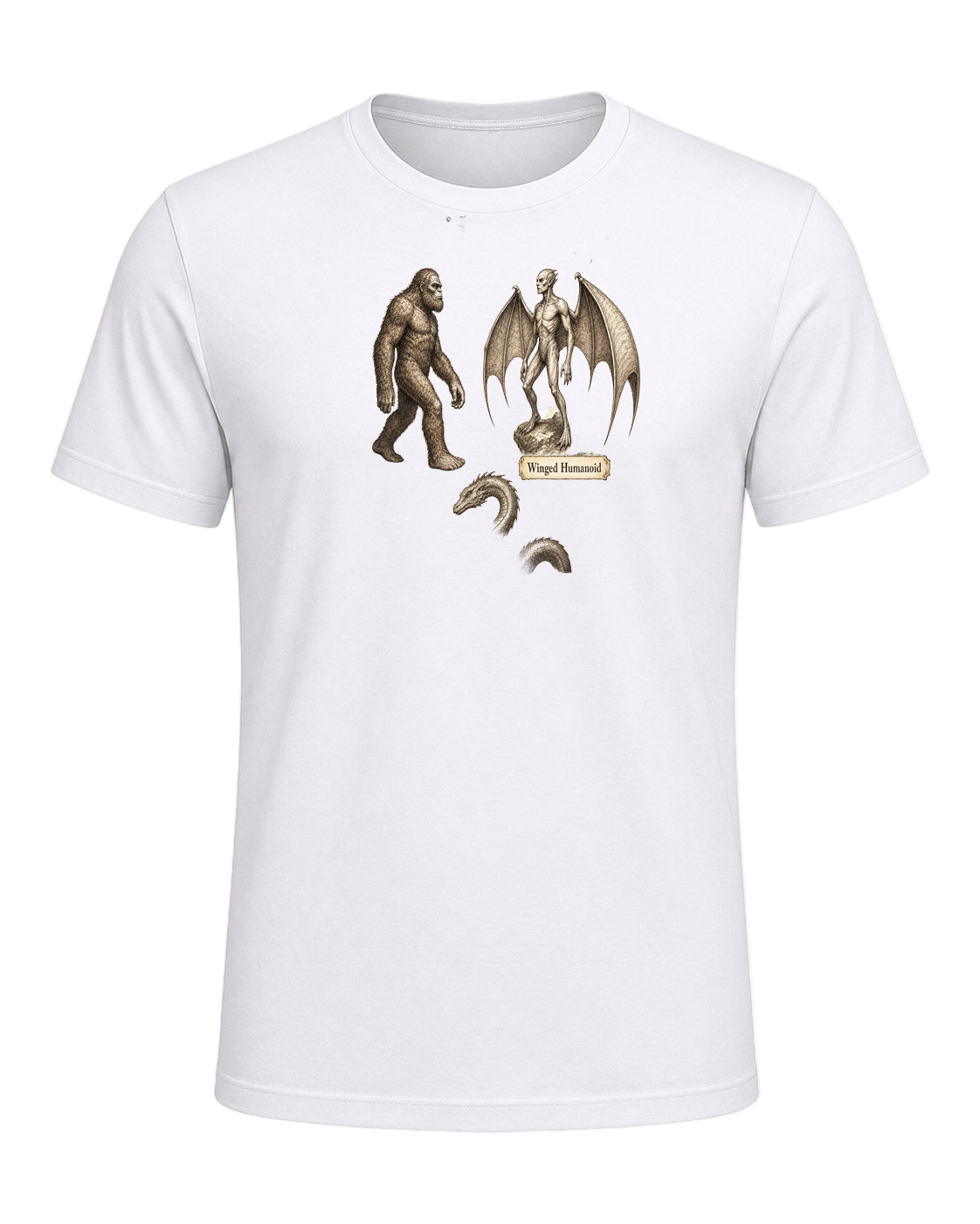 Cryptozoology Fan — White