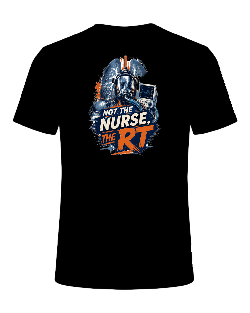 NOT THE NURSE, THE RT — Black