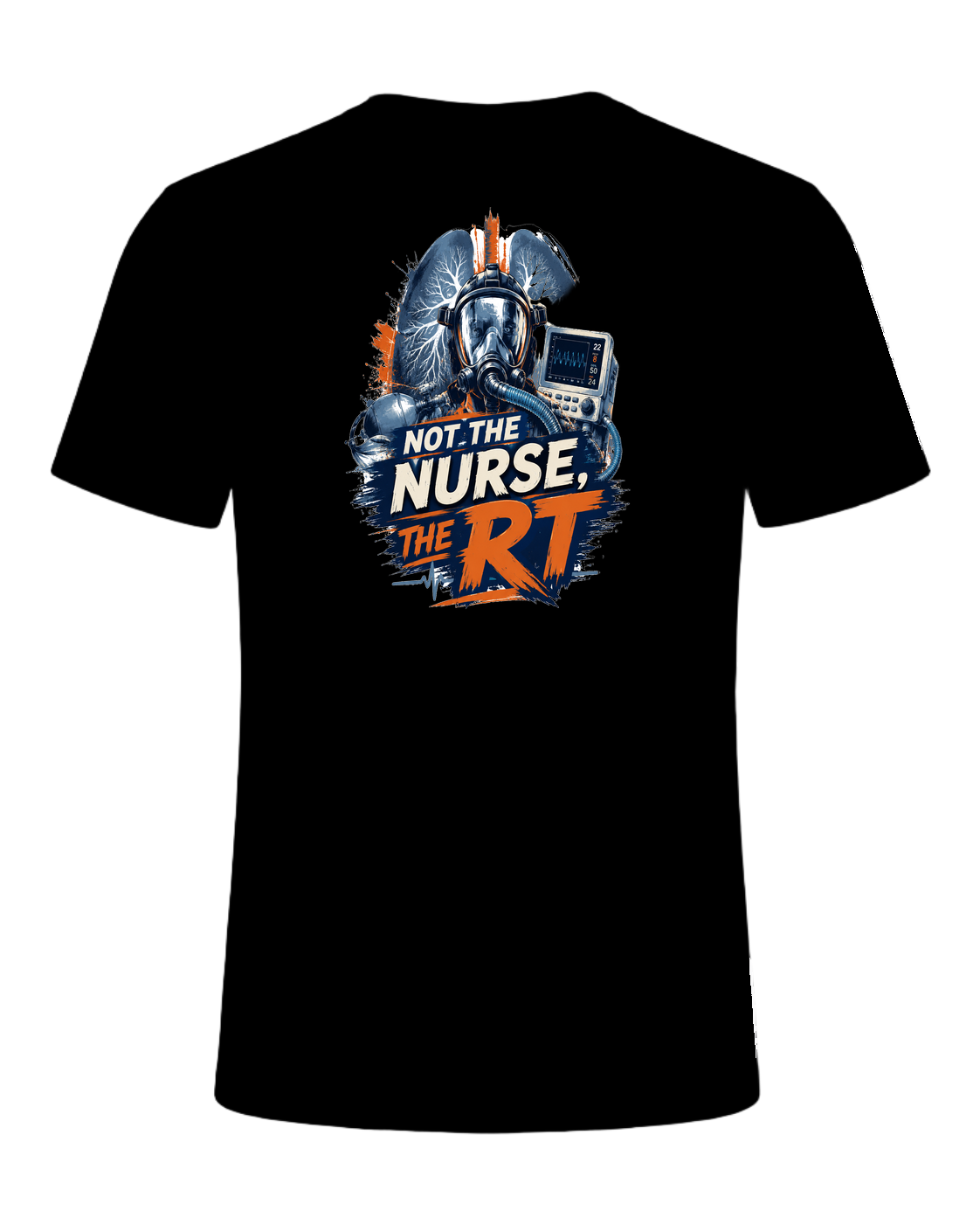 NOT THE NURSE, THE RT — Black