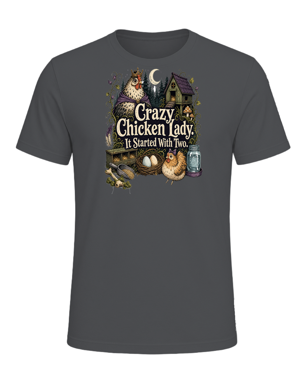 Crazy Chicken Lady. It Started With Two. — Asphalt