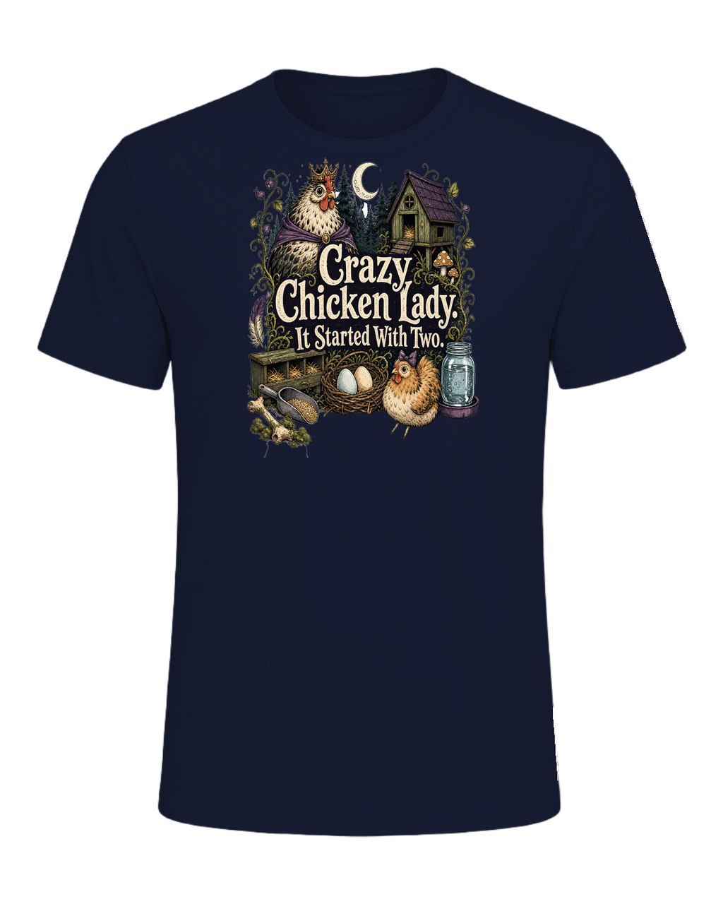 Crazy Chicken Lady. It Started With Two. — Navy