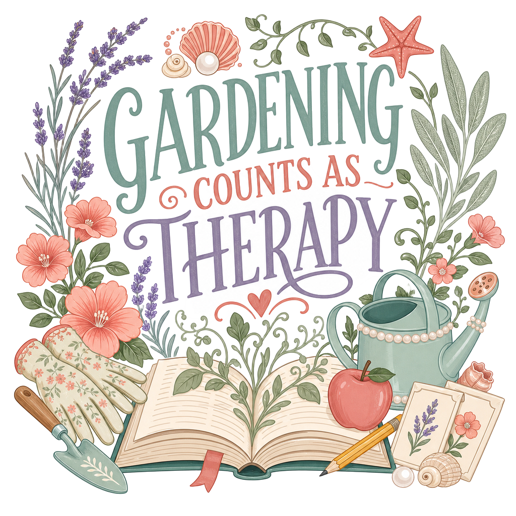 GARDENING COUNTS AS THERAPY